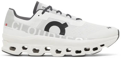 On Cloudmonster “White Black”