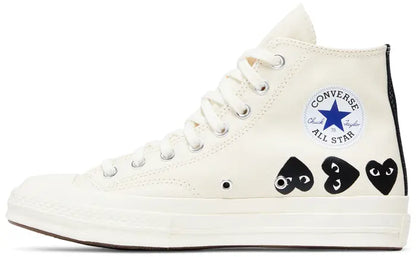 Converse COMME DES GARÇONS PLAY “Milk Black”