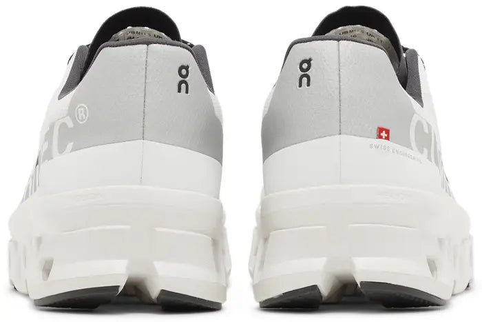 On Cloudmonster “White Black”