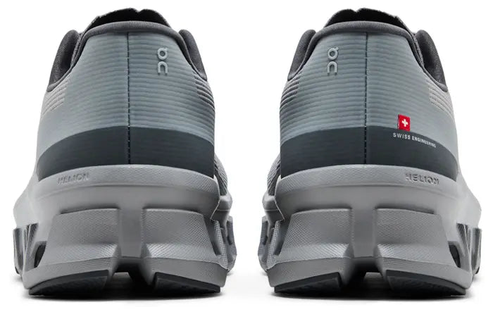 On Cloudmonster “Alloy Glacier”