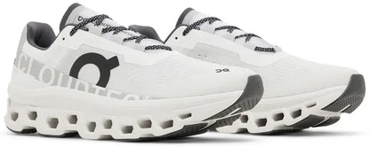 On Cloudmonster “White Black”