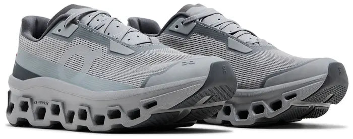 On Cloudmonster “Alloy Glacier”